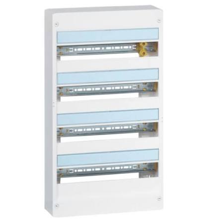 -1 tableau électrique -3 interrupteurs différentiel LEGRAND 30mA 63A type A auto -1 interrupteur différentiel LEGRAND 30mA 40A type AC auto -8 disjoncteurs uni + neutre auto LEGRAND 10A -8 disjoncteurs uni + neutre auto LEGRAND 16A -5 disjoncteurs uni + neutre auto LEGRAND 20A -1 disjoncteur uni + neutre auto LEGRAND 32A -8 peignes réversibles Phase + Neutre -Bornier de terre -Identification. -Schématisation.